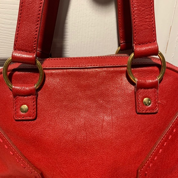 HP!! Vintage YSL Muse Satchel - Picture 10 of 16
